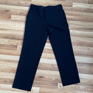 George Men's Elegant Black Dress Pants